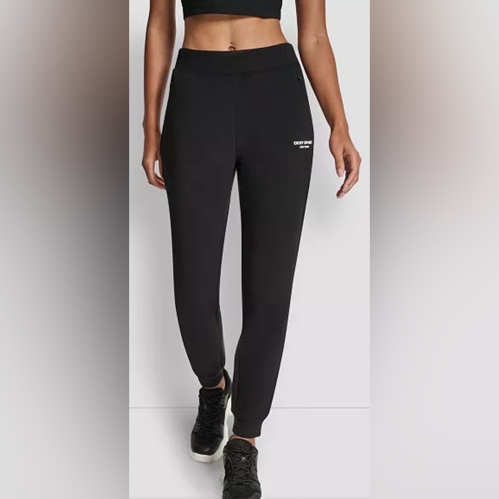 DKNY Women's Brooklyn Scuba Mid Rise Ankle Length Jogger XS